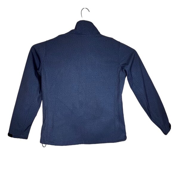 Iceburg Outerwear Jacket M Blue Polyester/Spandex Full-Zip Pockets 15d - Picture 2 of 9